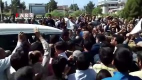 استقبال مردم بیرجند از ابراهیم رئیسی