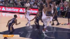 ۰ اسلم دانک و ۱۰ پاس برتر NBA در هفته گذشته 