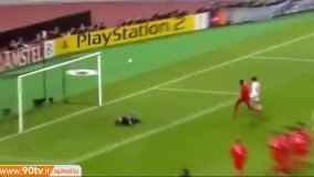 ۱۰ نمایش قهرمانانه از دروازه بان ها در مستطیل سبز