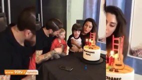 جشن تولد سرخیو راموس در کنار خانواده