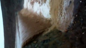 فیلم لحظه سرازیر شدن سیل از نزدیک