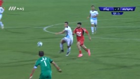 ضرب و شتم و درگیری در پایان بازی پرسپولیس - پیکان