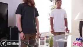 کلیپ خنده دار- بیکاری دیگه به اوج خودش رسیده 