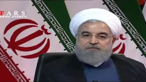 فیلم کامل اظهارات روحانی در شبکه خبر