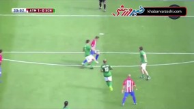 گلهای بازی یاران رونالدینیو 5-4 ستارگان اتلتیکومادرید (با حضور هیگوییتا و محرز)