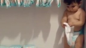 این اینقد که پوشک داره ما تو خونه مون لباس نداریم