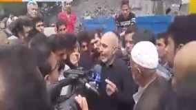 ???? فیلم/ اعتراض شدید خانواده‌های داغدار معدنکاران به رئیس جمهور  ????پدر یکی از قربانیان معدن آزادشهر: نوه‌ام از دیشب بابا بابا می‌کنه