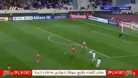 دقایق تماشایی بازی پرگل پرسپولیس و الوحده