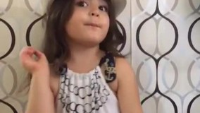 وای رقص و تقلید صدای این دختر بچه محشره