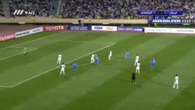 گل اول ایران به ازبکستان