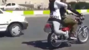 موتور سواری فقط این !!!!