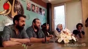 بحث شدید بین بهناز جعفری بازیگر فیلم زیر پای مادر با خبرنگاران