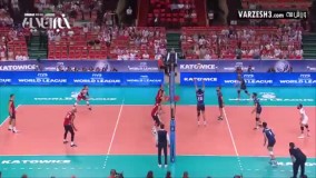  خلاصه والیبال ایران 0-3 آمریکا
