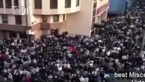 نماز پانصد هزار نفری عید فطر در مسکو