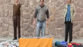 کلیپ خنده دارترین و عجیب ترین زورگیری توی روز روشن درتهران