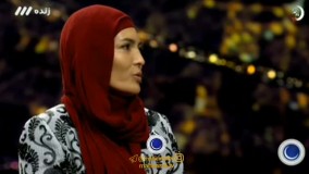 لحظه ورود پدر خواهران منصوریان به استودیو ماه عسل