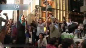  افطاری مسلمانان نیویورک مقابل برج ترامپ