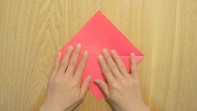 اوریگامی زیبا از کفش دوزک خانم