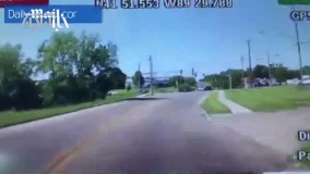 شیرجه به داخل اتومبیلی که راننده‌اش دچار حمله عصبی شده