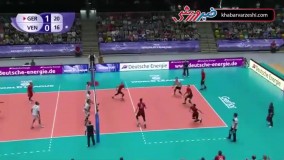 دریافت های جالب هفته اول لیگ جهانی والیبال