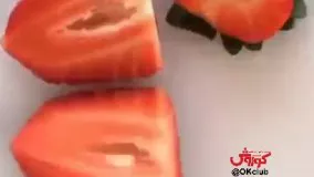 درست کردن گل با شاه توت