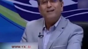 واکنش مجری شبکه خوزستان به ترکیدن لامپ در برنامه زنده