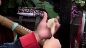 یک هنرمند چینی با استفاده از شکر اشکال فوق العاده ای را خلق می کند