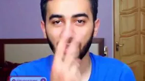 انگار تموم عصب بدنش اومده تو صورتش لامصب