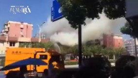 انفجار در رستورانی در هانگجو چین