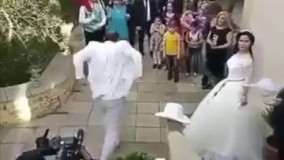 کسی ساقی این شادومادو پیدا کرد به ما بگه!????  خوشحالترین داماد تاریخ????  