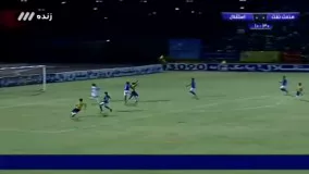 خلاصه بازی استقلال 0 - 1 صنعت نفت آبادان