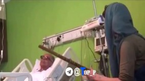 اشکهاى عباس کیارستمى پس از هنرنمایى دختر هنرمند روى تخت بیمارستان