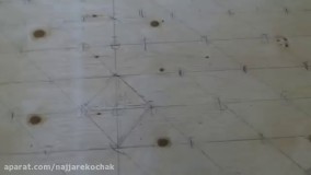 نجاری - مبل سازی - آموزش دکمه زدن به چرم برای مبلمان