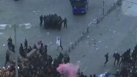 خشونت پلیس آلمان در برخورد با تجمع اعتراضی مردم به گروه20 در هامبورگ 