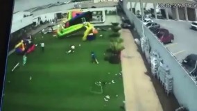 باد فوق العاده شدید ببنید چه به روز شهر بازی میاره