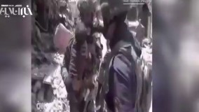 نجات کودکان توسط نیروهای ارتش عراق