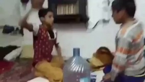 بازی خنده دار بچه ها ببینی می ترکی از خنده