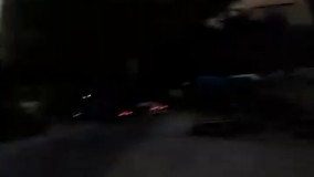 لحظه مهیب ریزش کوه بایجان، محور هراز