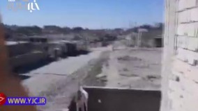 بمباران رقه در یک قدمی فیلمبرداران 