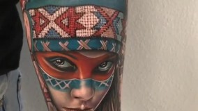 تتو به این میگن، اونی که شما میزنی نقاشی کبری 8 ساله از تهرانه داداچ