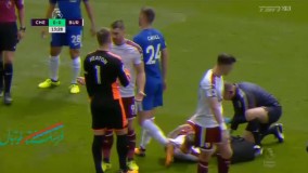 خلاصه بازی چلسی 2-3 برنلی