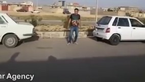 مسابقه طناب کشی بین پراید و پیکان ! نتیجه جالبه