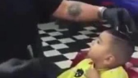 بچه از ترس صندلی آرایشگاهو خیس نکنه خوبه