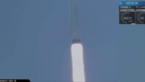 فرود فالکون 9 بر روی زمین بعد از انجام ماموریت