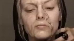 گریم حرفه ای پیر زن 