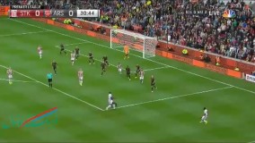 خلاصه بازی استوک سیتی 1-0 آرسنال