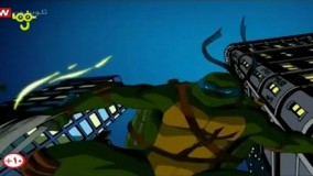 کارتون لاک پشت های نینجا - دوبله به فارسی - فصل 4 (2006) - قسمت " بدن دیوانه" 