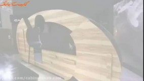  کابینت آشپزخانه منحنی