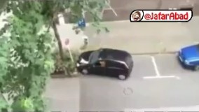 حماسه سازی خانما در پارک خودرو