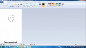 طراحی نقاشی معروف مونالیزا (لبخند ژکوند) توسط خودم 